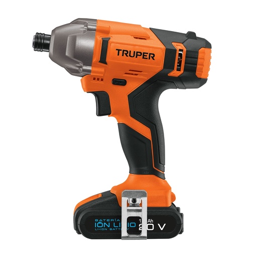 [101606] Destornillador de impacto inalámbrico 1/4', 20 V, Truper