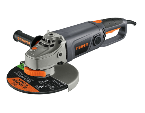 [12482] Esmeriladora angular 9' 2100 W, industrial, Truper